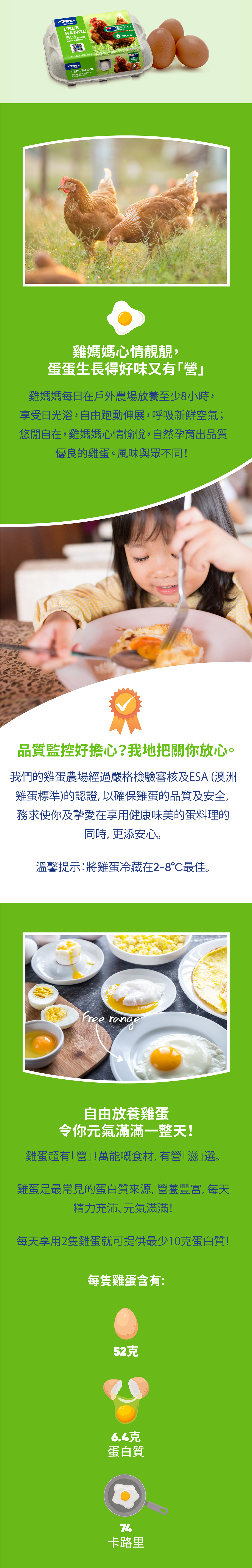 自由放養雞蛋